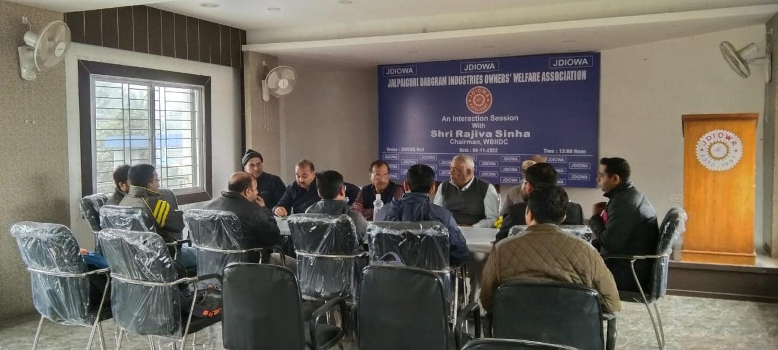 Visit by ITI, Polytechnic and DIC